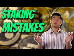 The BIGGEST Mistakes And Misconceptions About Staking Crypto | Earn Passive Income With Crypto