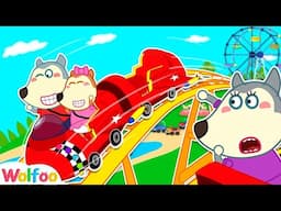 Wolfoo Visits the Theme Park for Kids | Playtime at the Playground | Wolfoo Family Kids Cartoon