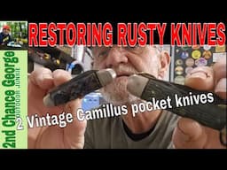 Restoring A Rusty Cub Scout Knife And Customizing A 2 Blade Jack Handle!