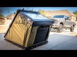 This rooftop tent surprised me with how well it's made, and the features.  + some mods i've done.