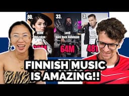 IN ENGLISH & FINNISH! Reaction to Top 100 GREATEST FINNISH SONGS Of All Time (on Spotify)