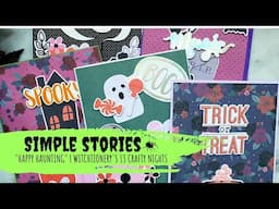 Simple Stories | Happy Haunting | Witchtionery's: 13 Crafty Nights