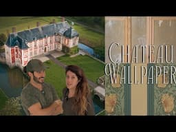 Chateau Wallpaper Transformation | French Chateau Renovations #49