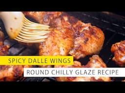 How to make a Spicy Dalle (round chilly) chicken wing glaze