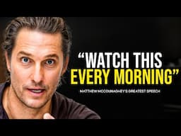 Matthew McConaughey's Advice Will Leave You SPEECHLESS (MUST WATCH)