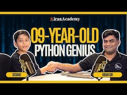 🤨He is competing with you | 09-Year-Old Python Genius