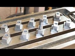 Machining DIY T-Slot Nuts Utilizing Induma-Bridgeport Mill