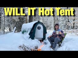 Micro Camper Will IT HOT TENT