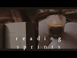 return of the sprints! 🌻 happy 2025 ~ catching up & reading together 💛