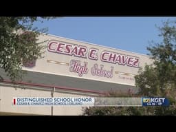 Cesar E. Chavez High School recognized