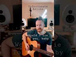 Unfortunate Adlibs No.1 #guitar #acousticguitar #singing #funny #funnyvideo