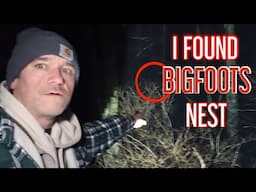 🔴 TERRIFYING NIGHT IN SHADOW FIGURE FOREST (FINDING BIGFOOTS NEST)