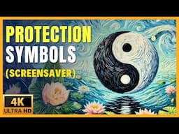 Powerful Protective Symbols Screensaver: Peace, Serenity & Protection (45-Minute Visual Meditation)