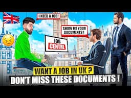 Want Part-Time JOBS in UK🇬🇧? - Bring these Documents | TOP Documents to get Part-Time JOBS in UK🇬🇧