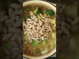 Creamy Broccoli Soup with Dumplings and English as a second language.