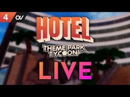 PARKING LOT - Building a HOTEL in Themepark Tycoon 2 Roblox #4