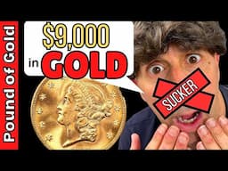 I try selling $9,000 of gold at a coin show - here’s HOW MUCH I LOST