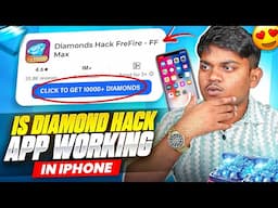 TRYING FREE DIAMOND HACK APPS IN IPHONE FROM APPSTORE 😳 | GARENA FREE FIRE