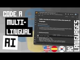 Code Your Own Multilingual AI in Python that speaks 32 languages