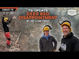 We Cut 8,000 Trees - Disappointing Lesson from Deer Beds | Dream Farm w/ Bill Winke