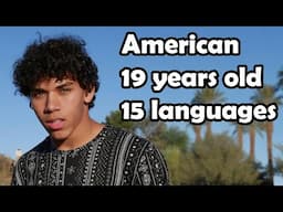 19-year-old American polyglot can speak 15 languages [+SUBTITLES]