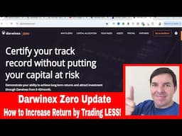 DarwinexZero Risk Ratio working for You | How to trade less and earn more