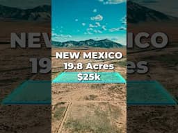 LAND for SALE in NEW MEXICO • 19.8 Acres for $25k • LANDIO