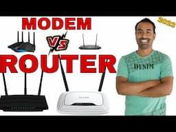 MODEM Vs Router?? What's the difference? 2023