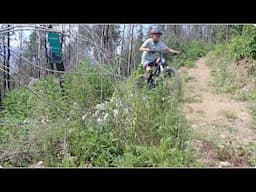 On the Ragged Edge - Mountain Biking on McBride Mountain