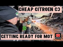 CHEAP CITROEN C3 FROM COPART ITS MOT TIME HOPEFULLY WE WILL GET A PASS