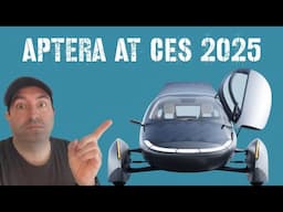 Solar Electric Car at CES 2025 - Aptera Solar EV