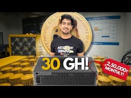 NEW🔥 Volcminer  D1 HYDRO 30GH! Most Powerful #dogecoin Scrypt miner