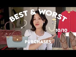 BEST & WORST LUXURY PURCHASES 2024 (& What I'm Glad I Didn't Buy)