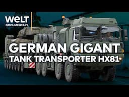 GERMAN GIGANT: Bundeswehr Most Powerful Tank Transporter HX81 - V8 Engine with 680 HP | Documentary