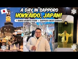 Let's go to Sapporo! Exploring Shiroi Koibito Park & Sapporo Beer Garden + Yakiniku Night! 🇯🇵❄️🌨️