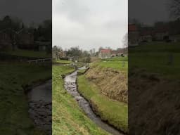 The North Yorkshire Moors in January, brimming with charming villages with streams running through!