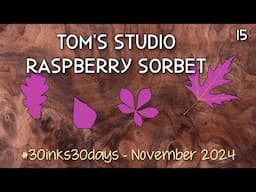 15 Tom's Studio Raspberry Sorbet | #30inks30days [November 2024]