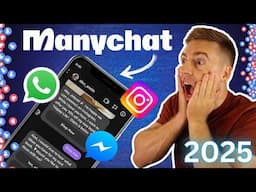 Manychat Tutorial 2025 | Automate Social Media Marketing (Instagram DM on Autopilot)