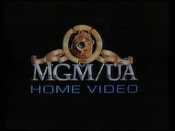 MGM/UA Home Video (1982) VHS UK Logo