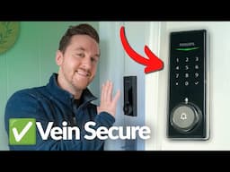 Revolutionize Your Home Security! Philips 5000 Smart Lock Review (Palm Vein Recognition Tech)