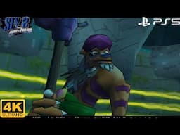 Murray vs Rajan Bodd Fight - Sly 2 Band of Thieves PS5 (4K 60FPS)