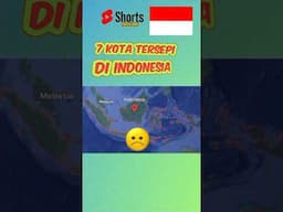 7 Kota Tersepi di Indonesia.