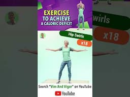 @vimandvigorseniors 5 Seniors Exercises for Caloric Deficit #seniorworkout #seniorstrength