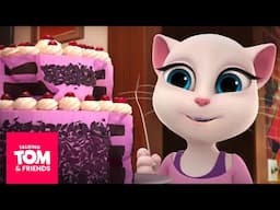 Angela's Rocking It! 💖 Talking Tom & Friends Cartoon Collection