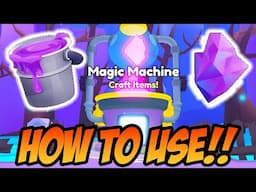 *QUICK* How To Use The Magic Machine!! | Pet Sim 99