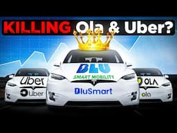 DEATH of Ola & Uber? How BluSmart Cabs is KILLING Ola & Uber? Business Case Study