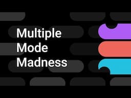 How to create Figma variables with multiple modes | Figma Bites