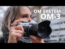 Nueva OM SYSTEM OM-3 - La cámara más urbana de la marca