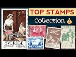 World Rare Stamps From Iceland To Sweden | Philately - What To Collect For Investment