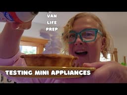 Making Tiny Pies in my Tiny Home ~ Dash Mini Pie Maker for Van Life Cooking #dashmini